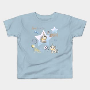 Sweet unicorn baby, unicorns mask, cartoon horses, sweet dreams Kids T-Shirt